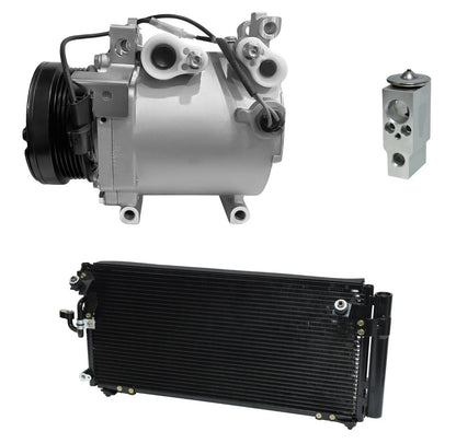 AC Compressor Kit With Condenser for Mitsubishi Eclipse 2.4L (2000–2005)