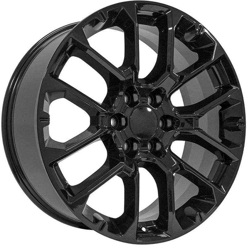 22 Inch Gloss Black Wheel Replacement for 2003–2014 GMC Savana 1500