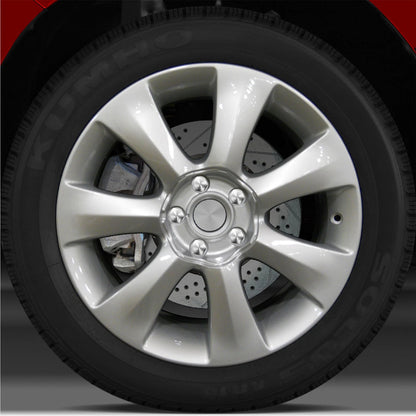 18x8 Factory Wheel (Bright Fine Silver) for 2006-2014 Subaru Tribeca