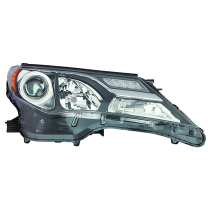 Replacement Passenger Side Head Light Lens/Housing For 2013-2015 Toyota RAV4