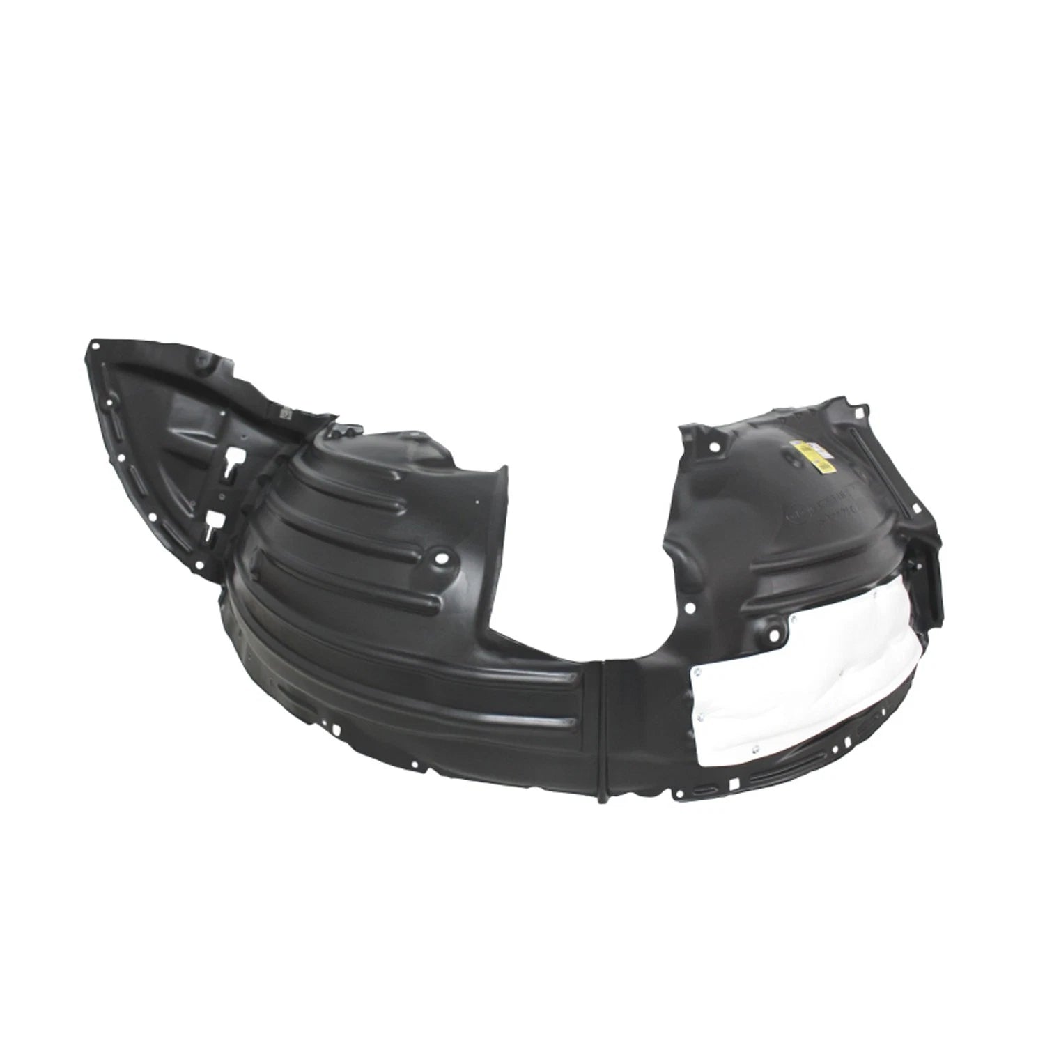 Replacement HDPE Plastic Driver Side Front Fender Liner w/Insulation Foam