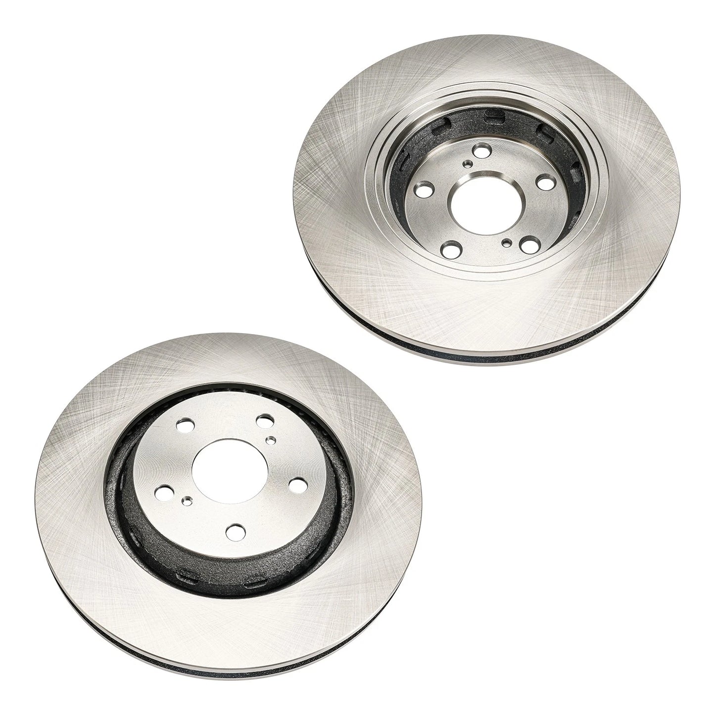 2PC Front Brake Disc Rotors for Toyota Venza (2009–2015)