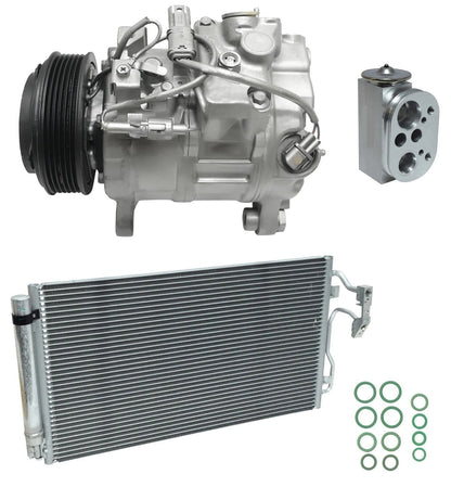 A/C Compressor Kit With Condenser for BMW 320i 2.0L (2017–2019)
