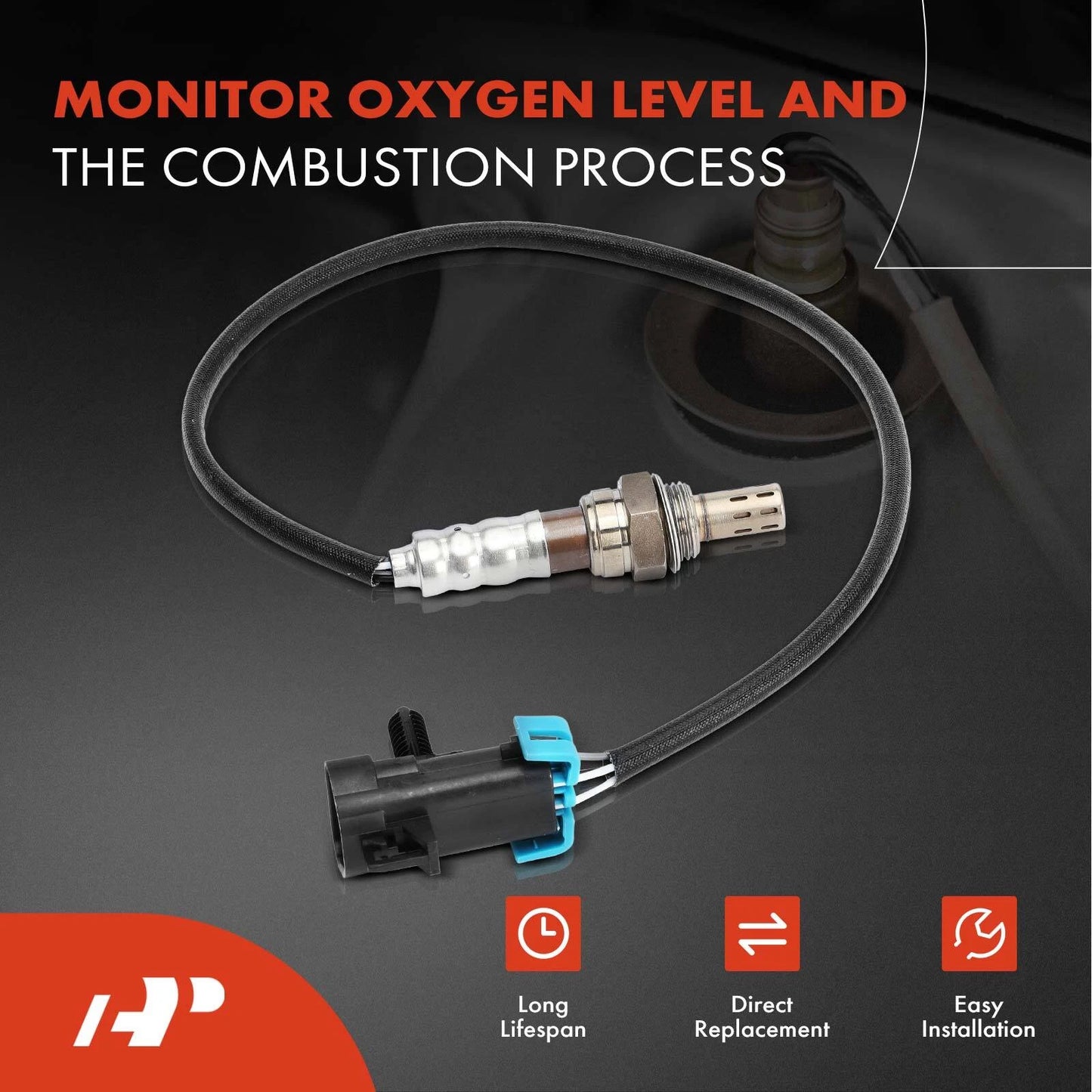 2X O2 Oxygen Sensors for Chevrolet HHR (2006–2007)