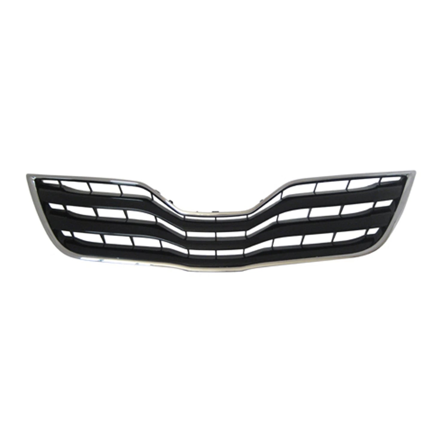 Replacement Chrome/Ready to Paint Plastic Grille For 2010-2011 Toyota Camry