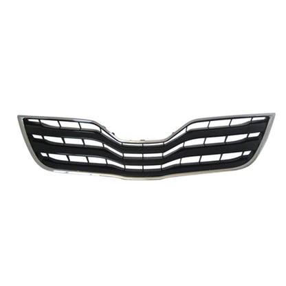 Replacement Chrome/Ready to Paint Plastic Grille For 2010-2011 Toyota Camry