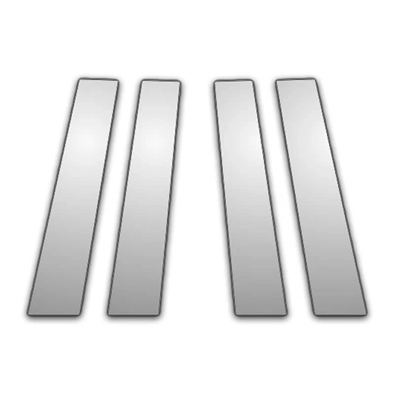 4Pc Chrome Pillar Post Covers for 2010-2012 Ford Fusion - P3064