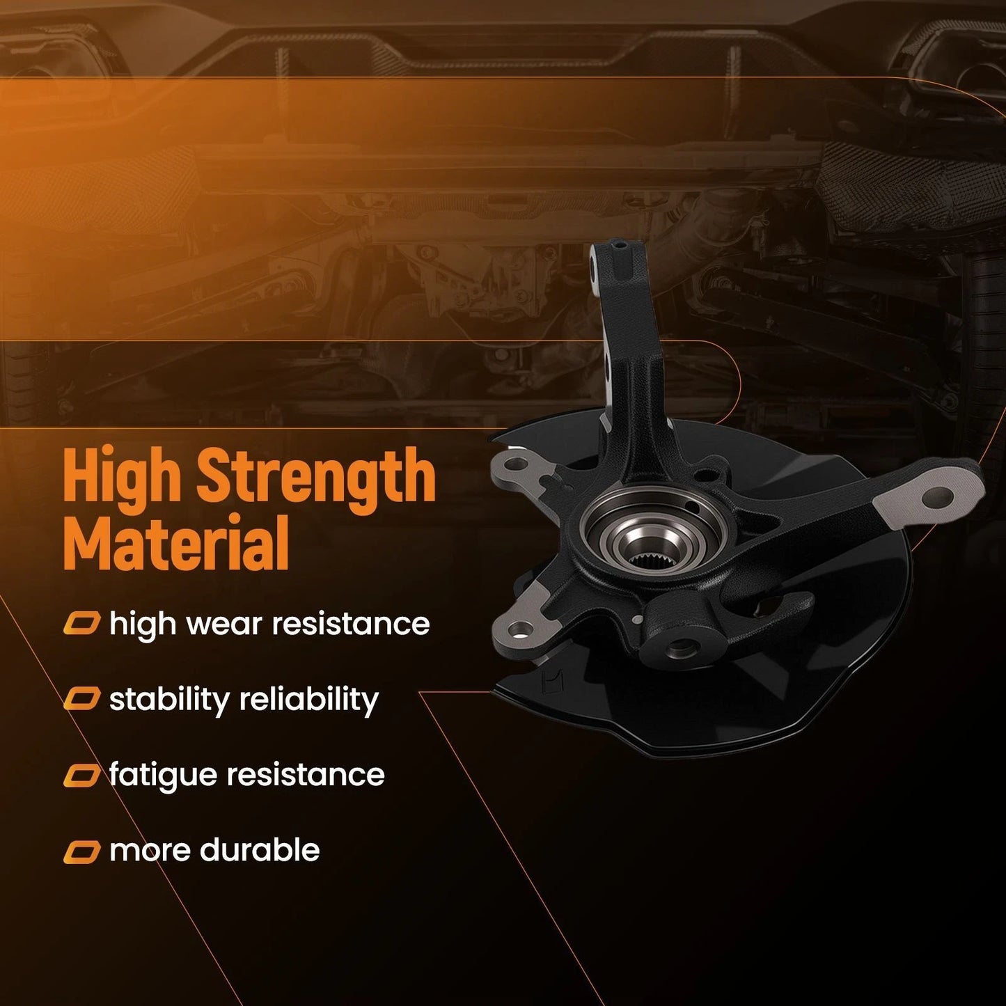 Front/Right Steering Knuckle Assembly for Honda Civic 1.5L (2012–2015)