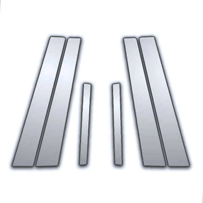 6Pc Chrome Pillar Post Covers Replacement for Nissan Altima (1993–1997)