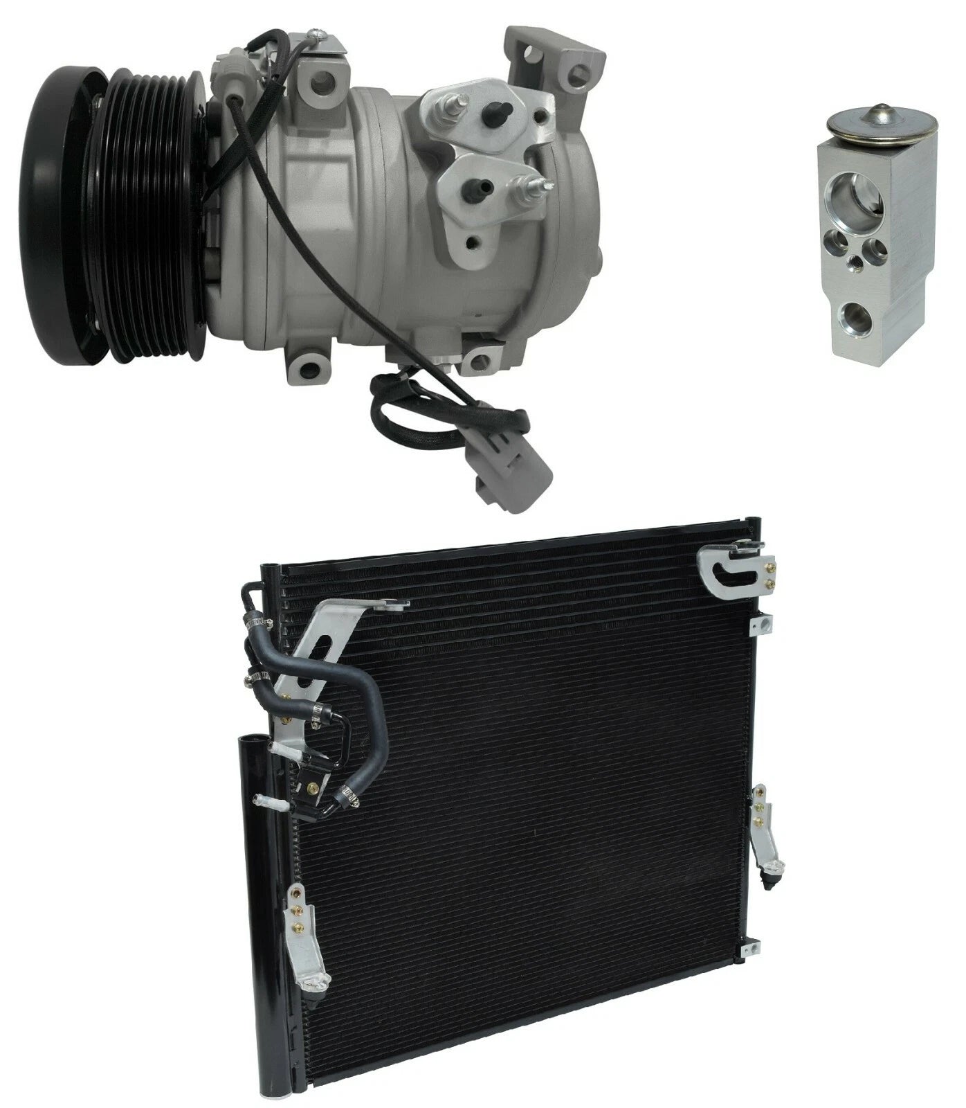 AC Compressor Kit With Condenser for Toyota Tundra (2014–2018)
