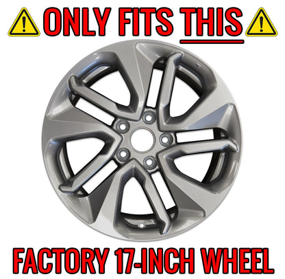 4 Wheel Skins Snap On Rim Covers for Honda Accord LX (2018–2020)