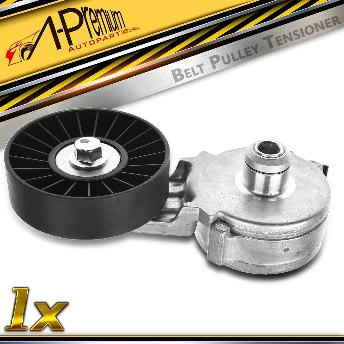 Belt Tensioner with Pulley for Chevrolet C2500 K2500 Suburban (1992–1993)