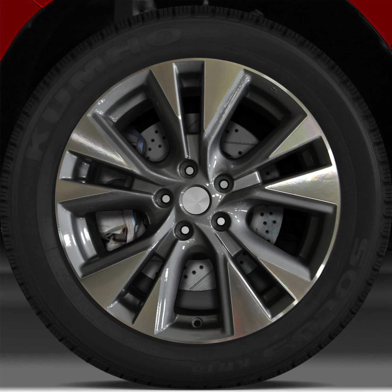 18x7.5 Factory Wheel (Medium Blueish Charcoal Machined) for Nissan Murano