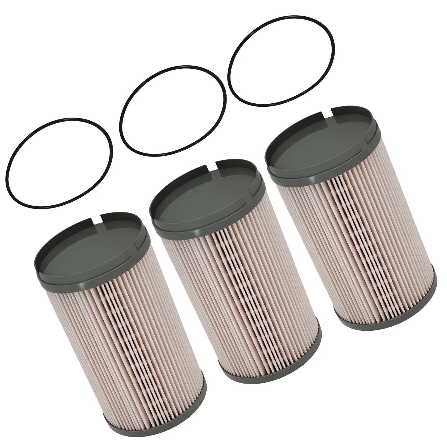 Fuel Filter for Cummins MX11 MX13 Engines 2015–2017 (3-Pack)