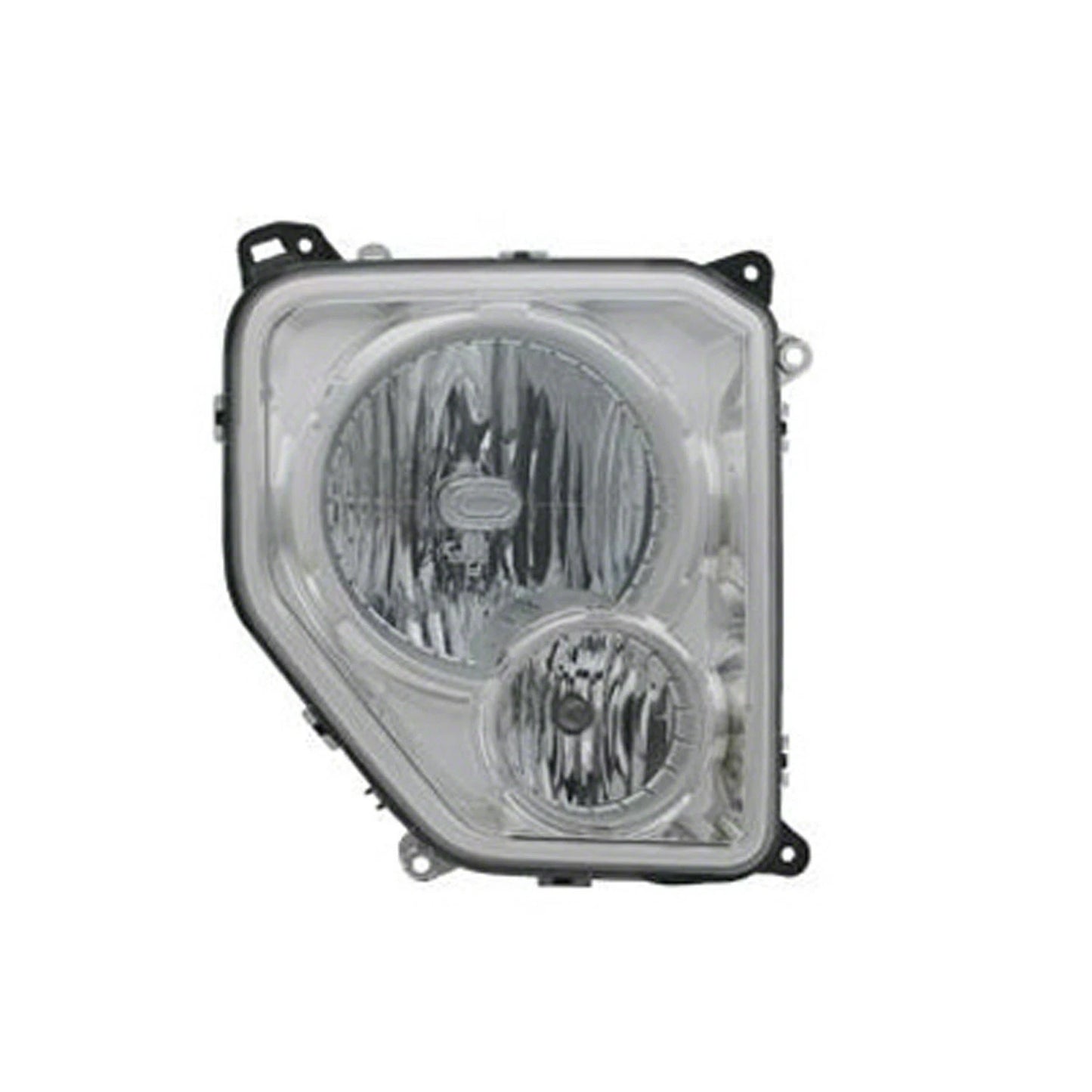 Replacement Chrome Passenger Side Head Light Assembly w/Fog Lights