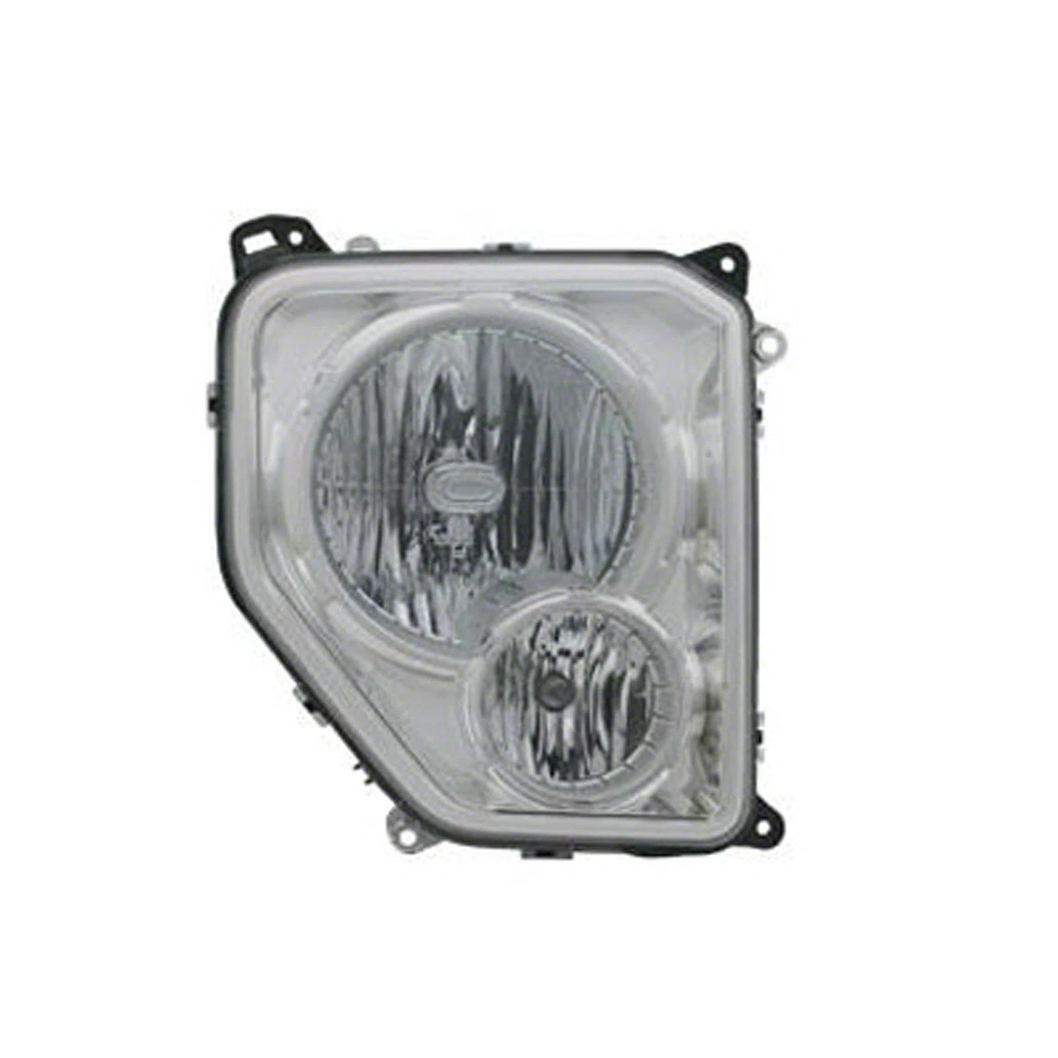 Replacement Chrome Passenger Side Head Light Assembly w/Fog Lights
