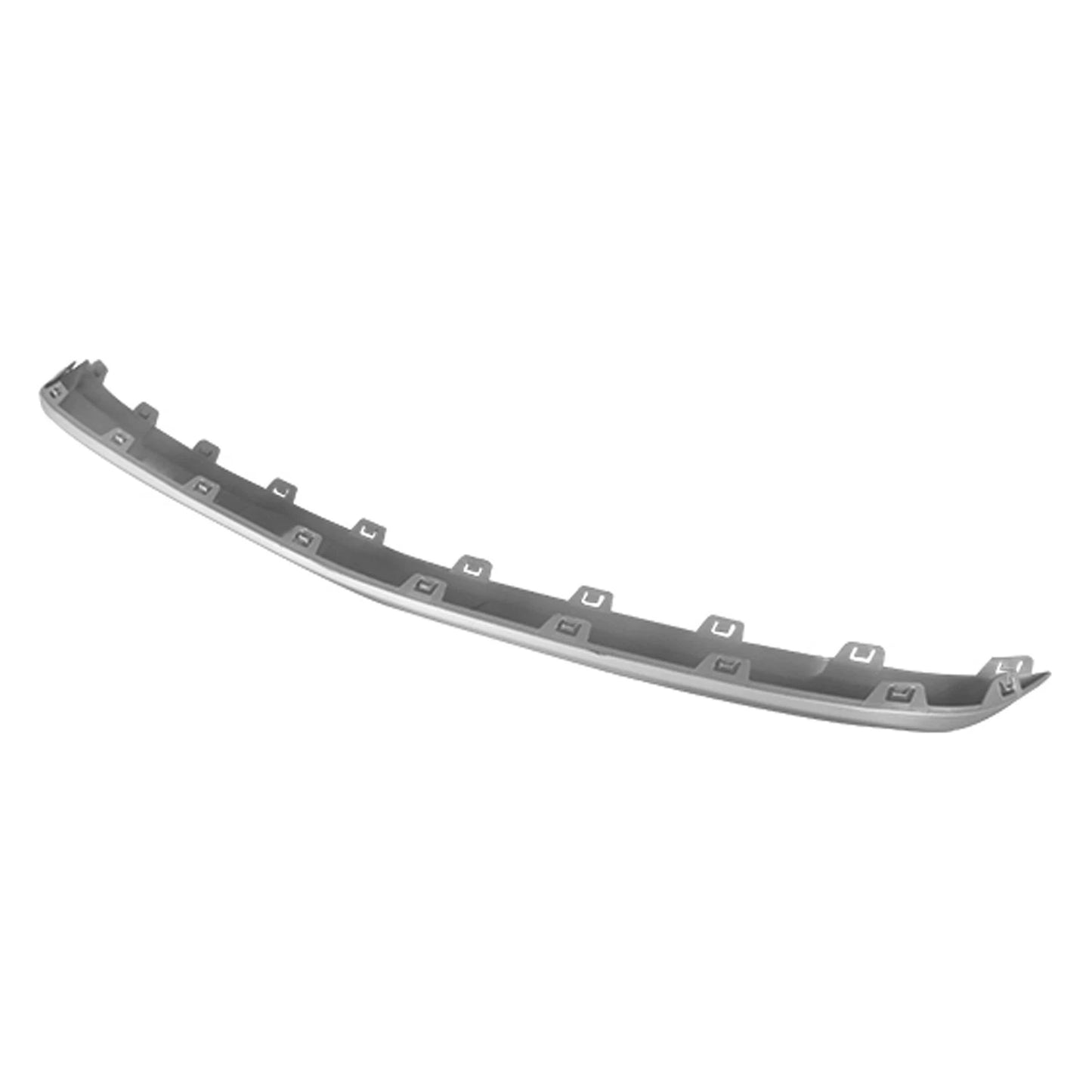 Replacement Gray/Silver Textured Polypropylene Front Skid Plate