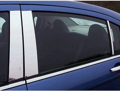 6pc. Luxury FX Chrome Pillar Post Trim for 2007-2010 Chrysler Sebring