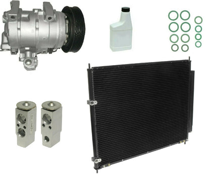 AC Compressor Kit Replacement with Condenser for Toyota Hilux (2005–2015)