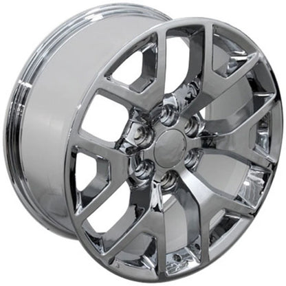 Chrome Wheel 22x9 Replacement for 1988–2000 Chevy C/K (1988–2000)