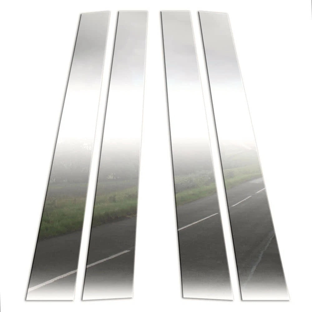4Pc Chrome Pillar Post Covers Replacement for Toyota Sequoia (2001–2007)