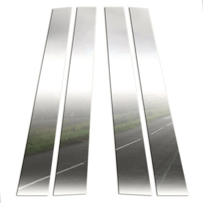 4Pc Chrome Pillar Post Covers Replacement for Toyota Sequoia (2001–2007)