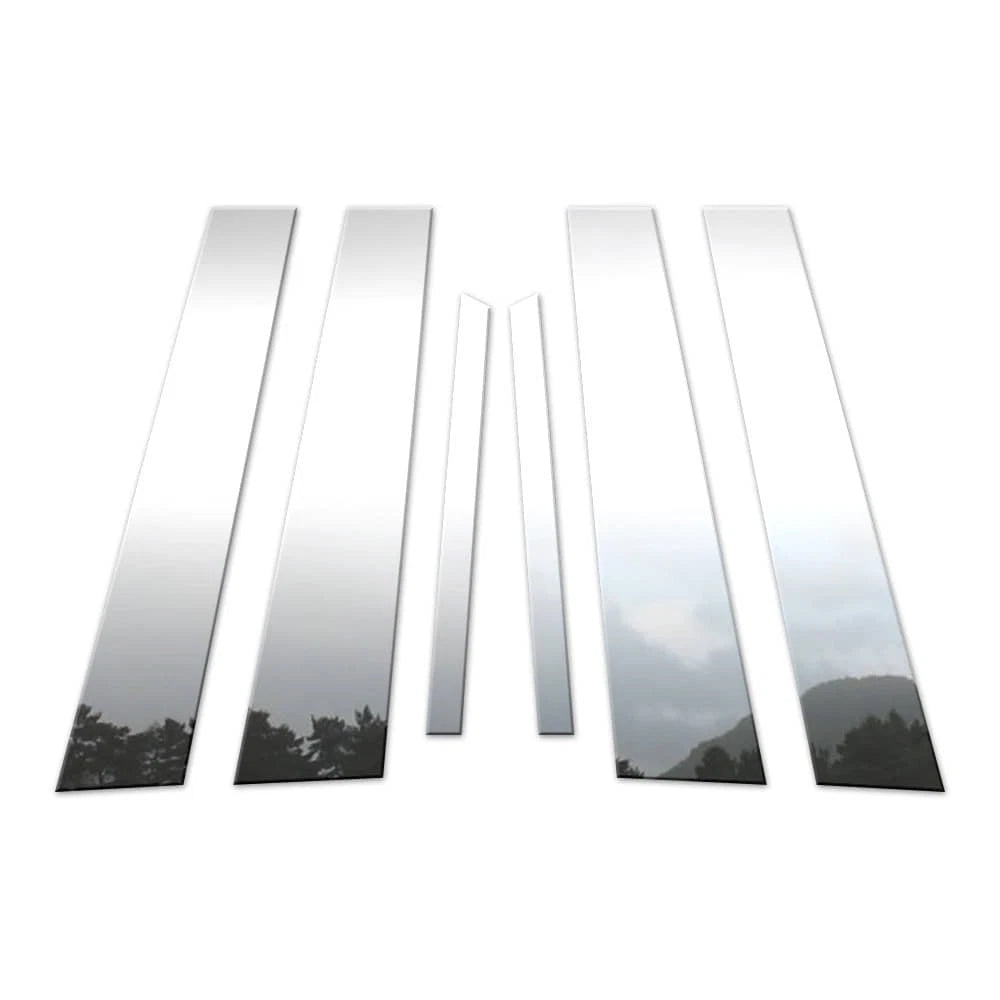 Chrome Pillar Post Covers for 2011-2024 Chrysler 300 6 Pieces