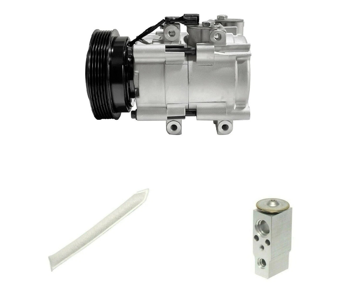 AC Compressor Kit Replacement for Hyundai Santa Fe 2.7L (2004–2006)