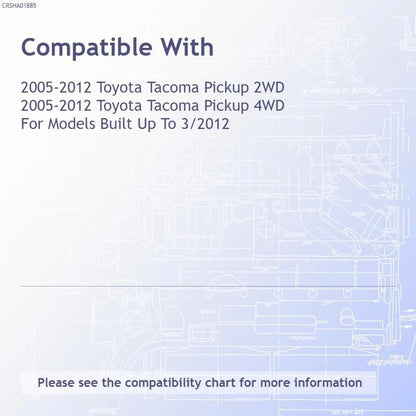 A/C Condenser Replacement for Toyota Tacoma Pickup 2WD (2005–2012)
