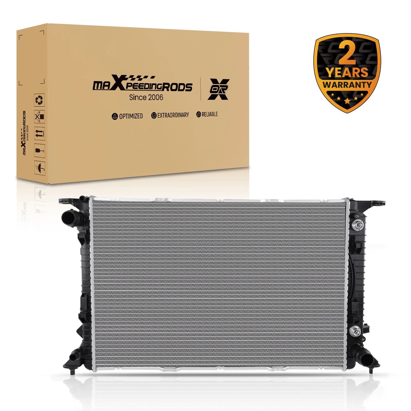Crossflow Cooling Radiator for Audi A5 S4 Q5 S5 A6 A7 (2008–2018)