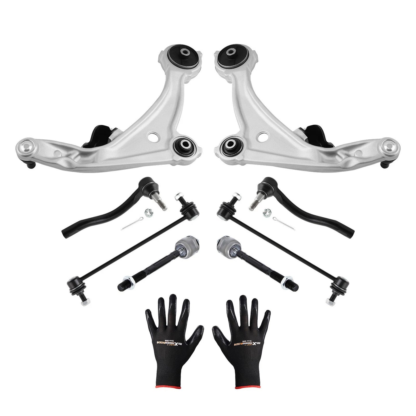 Front Suspension Control Arms and Sway Bar Links for Nissan Altima (2007–2013)