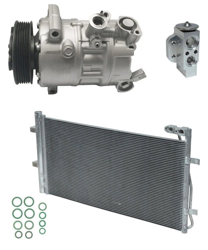 AC Compressor Kit with Condenser for Audi Q3 2.0L Turbo (2017–2019)