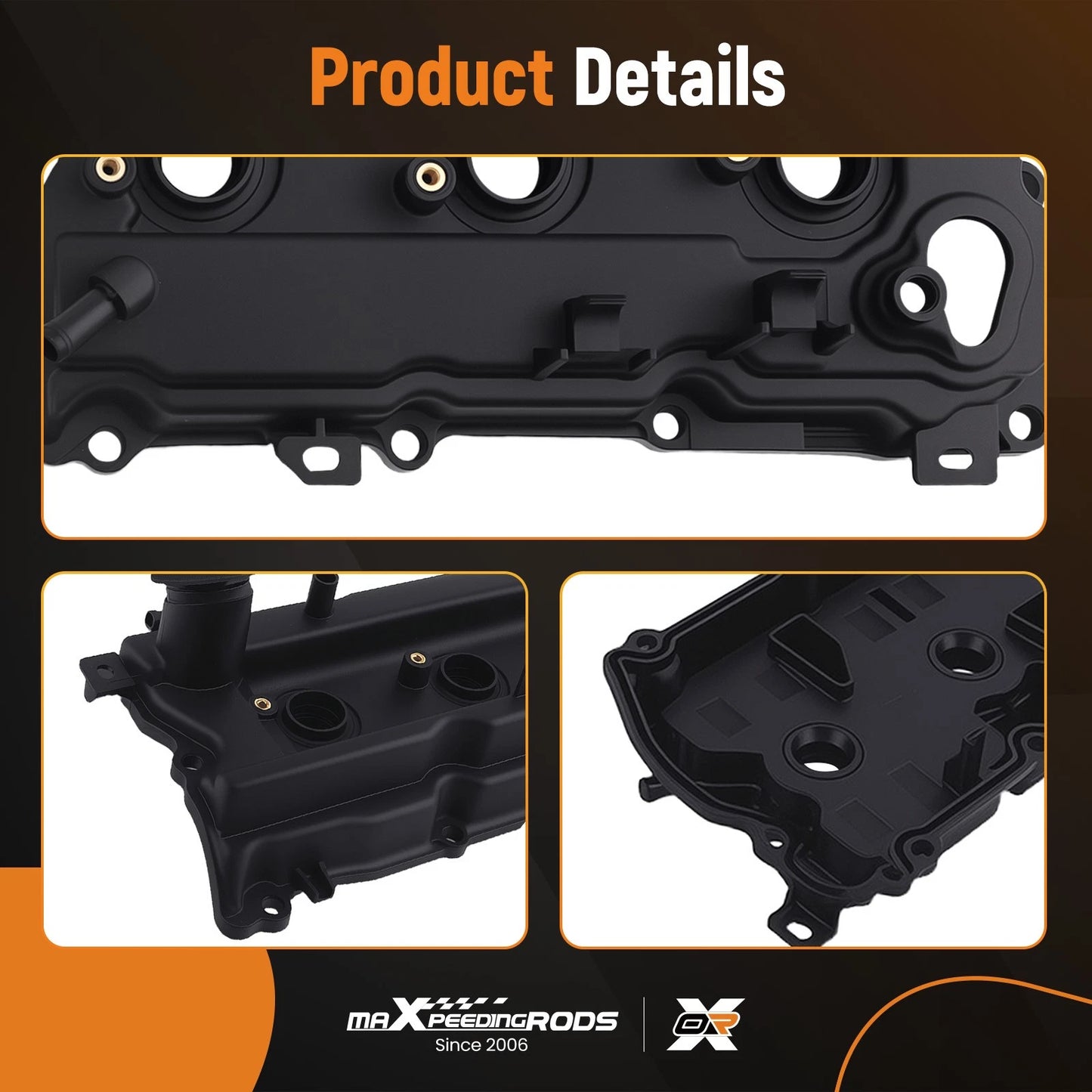Left Right Valve Covers for Infiniti Nissan VQ35HR (2007–2013)