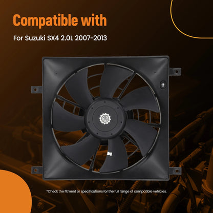 Cooling Fan for Suzuki SX4 2.0L (2007–2013) 5-Blade 240W