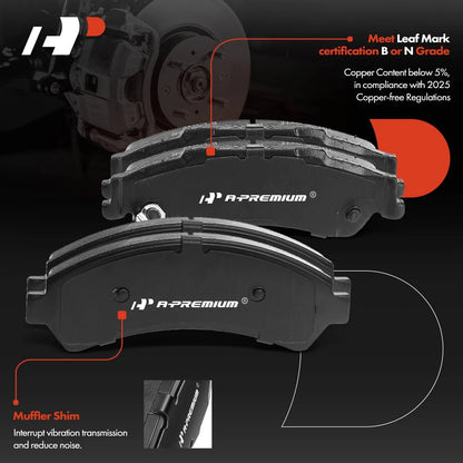 Ceramic Brake Pads & Calipers for Chevy S10 GMC Jimmy (1994–2004)