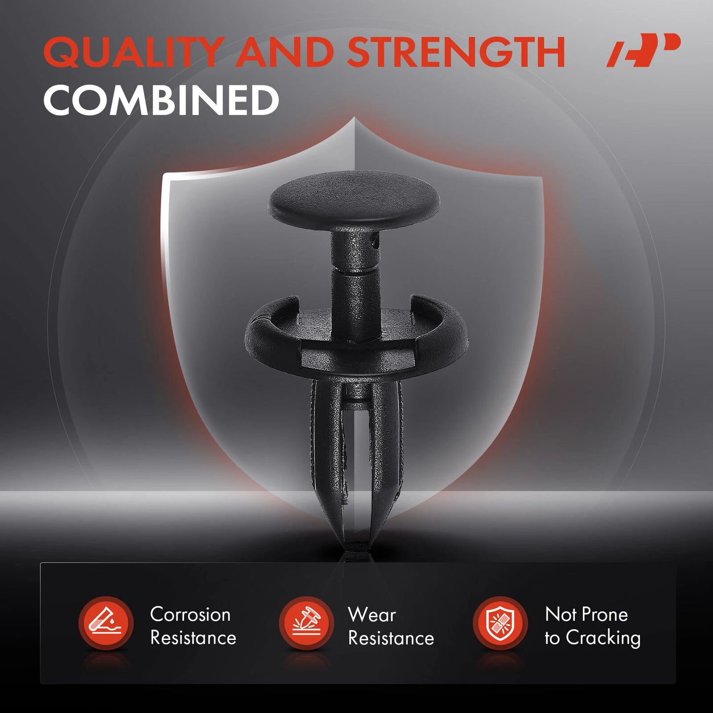 30Pcs 6mm Nylon Bumper Fender Clips for Chevrolet