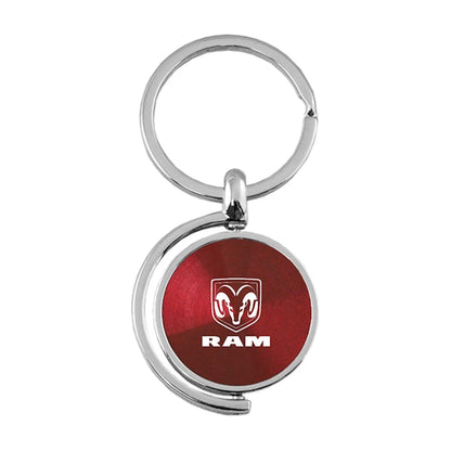 Burgundy Spinner Keychain - Officially Licensed for Dodge RAM