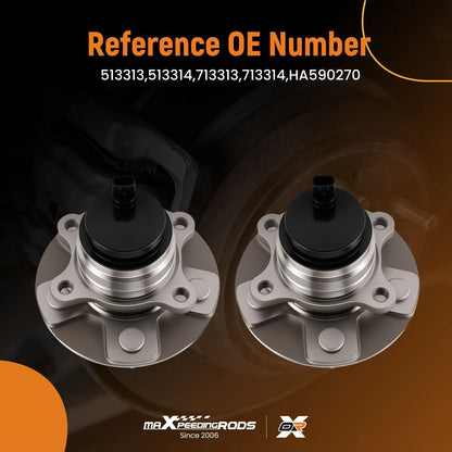 Front Left/Right Wheel Hub & Bearing for Lexus LS460 (2007–2017)
