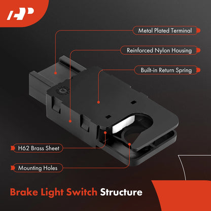 Brake Light Switch for Chevy Silverado 1500, Tahoe (1999–2006)