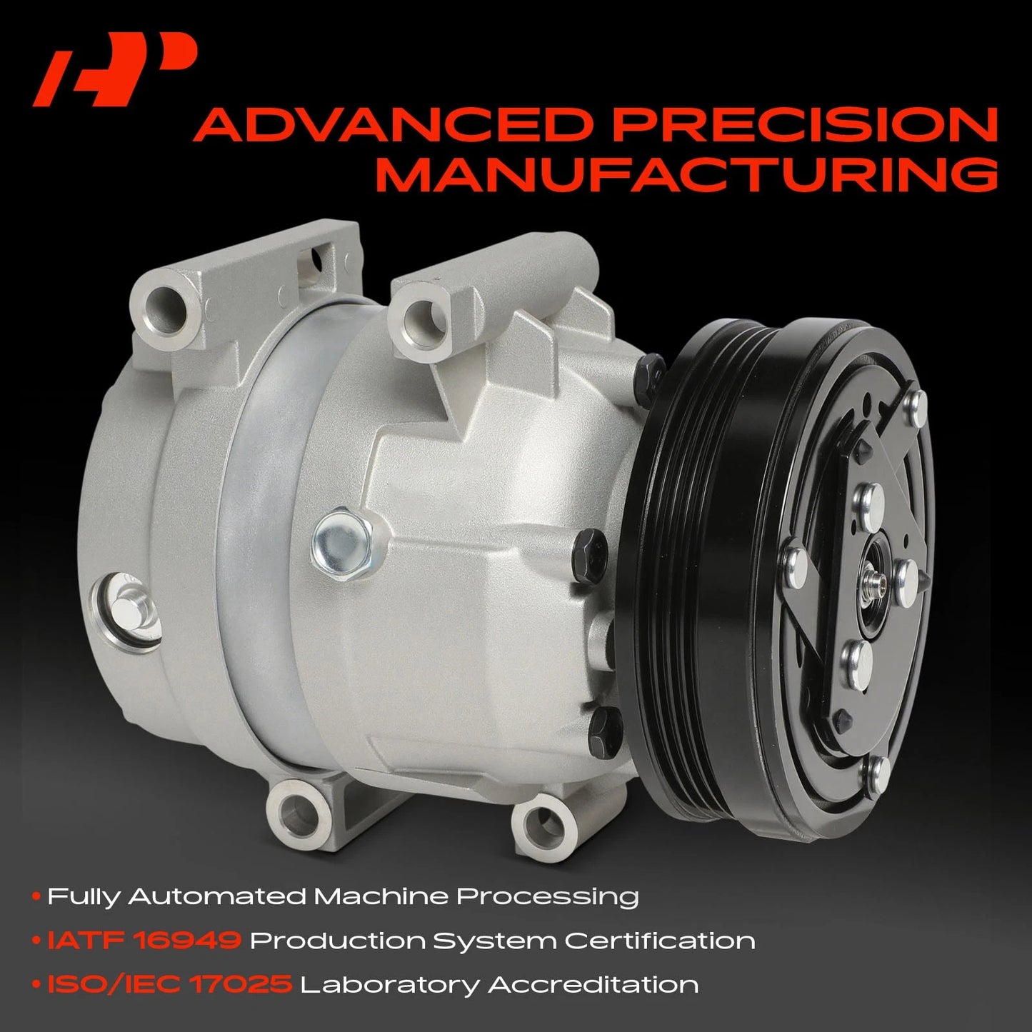 A/C Compressor with Clutch for Chevrolet Cruze (2017–2019)