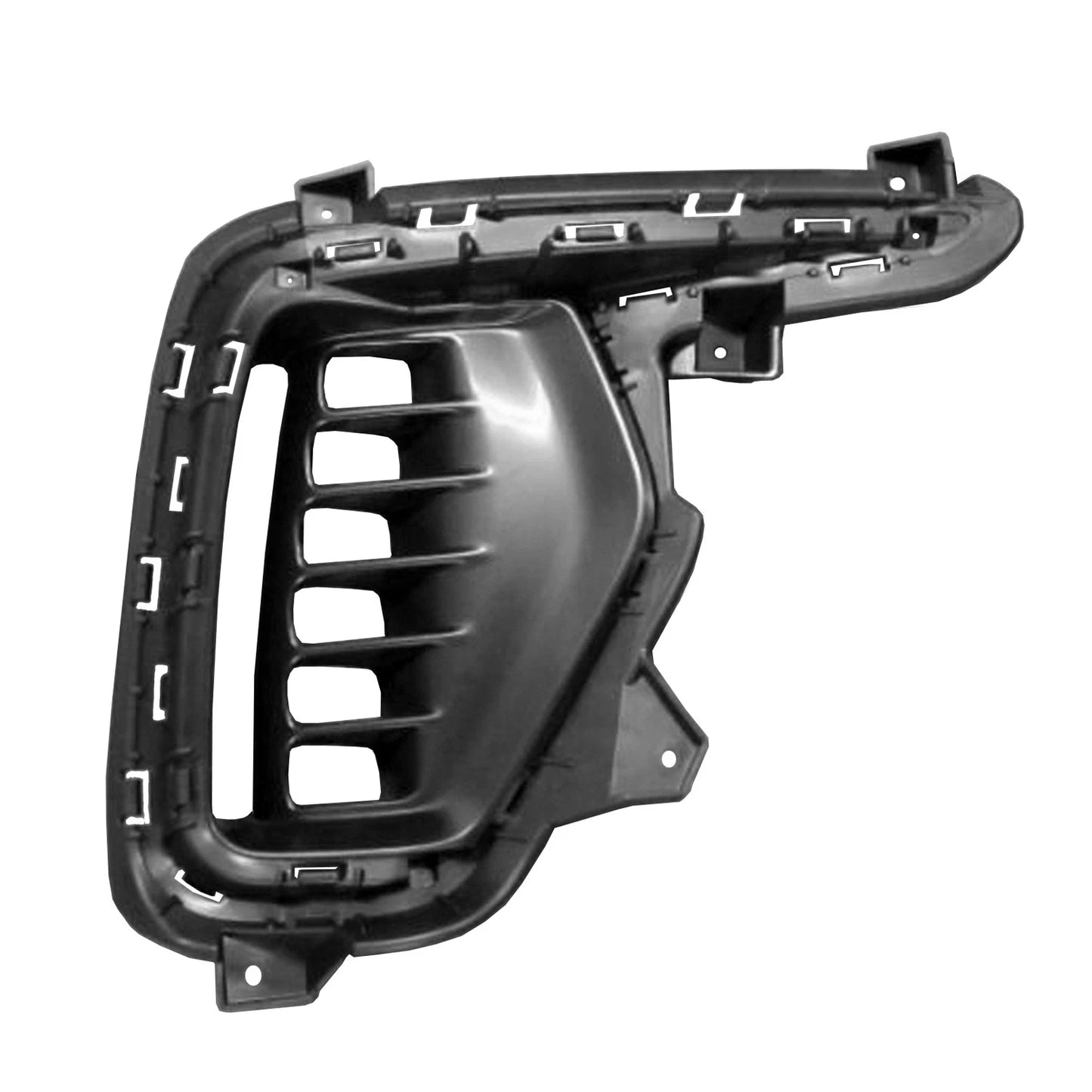 Replacement Black Polypropylene Passenger Side Fog Light Cover