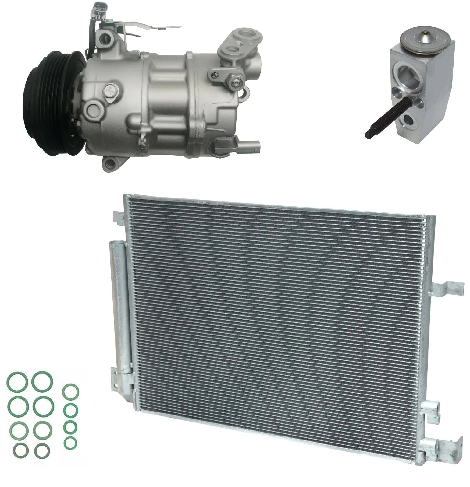 A/C Compressor Kit with Condenser for Cadillac CTS 2.0L (2016–2016)