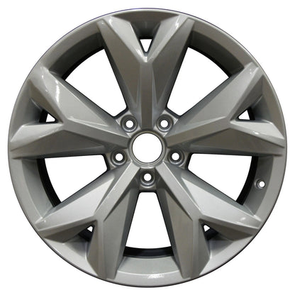 18x8 Factory Wheel Bright Medium Silver Full Face for Volkswagen Atlas (2018–2024)