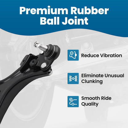 Front Lower Control Arms Ball Joints Sway Bar Links for Honda Civic (2013–2015)