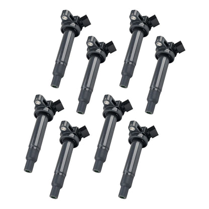 8Pcs Ignition Coil for Toyota Tundra Sequoia (2000–2009, 2001–2007)