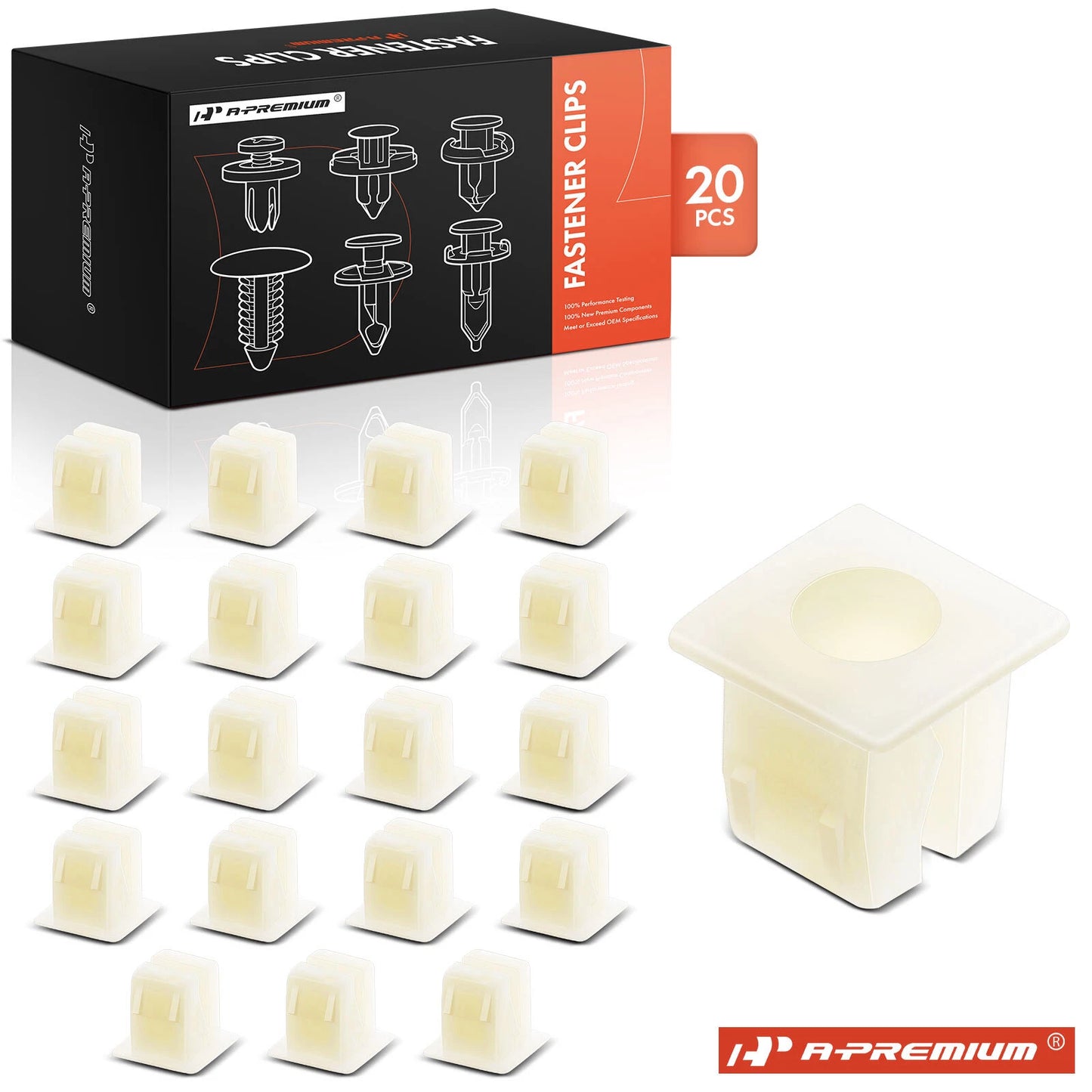 20Pcs Headlight Bezel Fasteners for Chevy