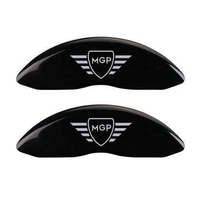 Caliper Covers Set of 4 Black Front for Lincoln Navigator (2018–2020)