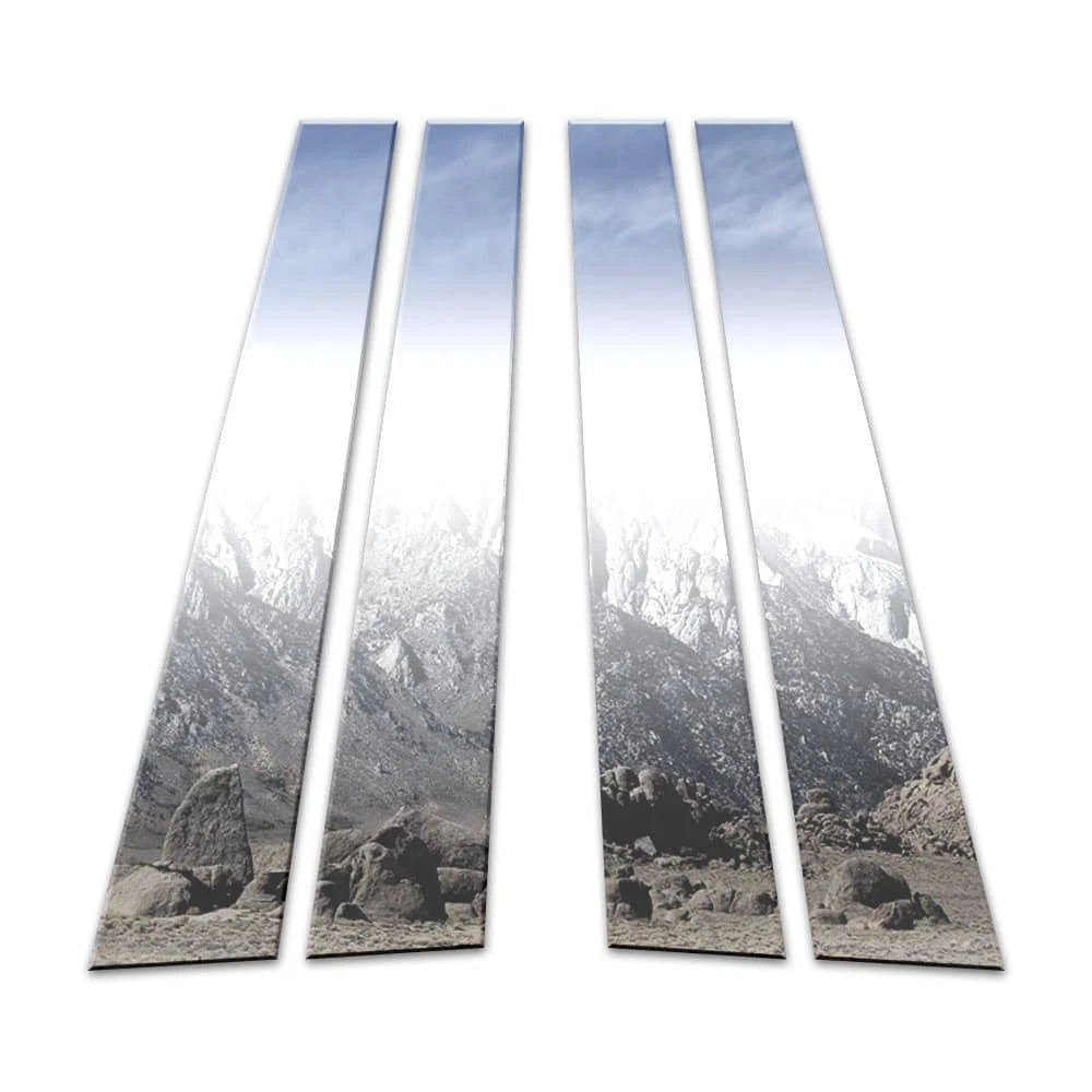 Chrome Pillar Post Covers 4Pc for Honda Crosstour (2010–2019)