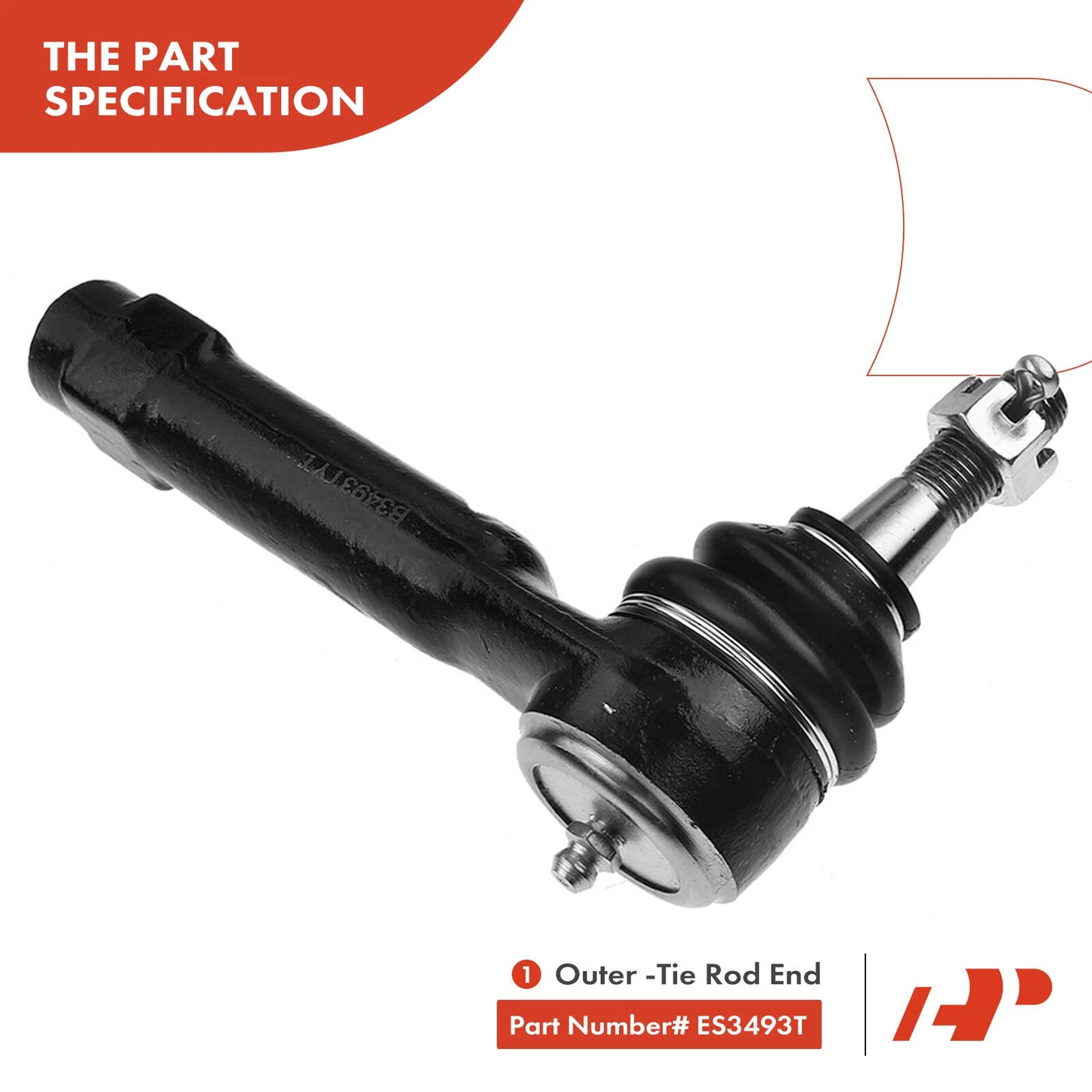 8x Front Tie Rod Ball Joint for Chevy Silverado 1500 (1999–2006)