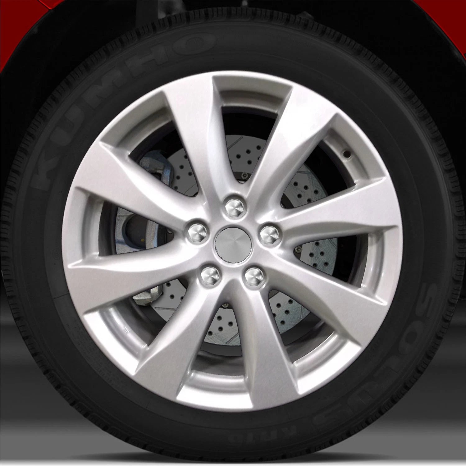 18x7 Factory Wheel (Sparkle Silver) For 2012-2013 Mitsubishi Lancer